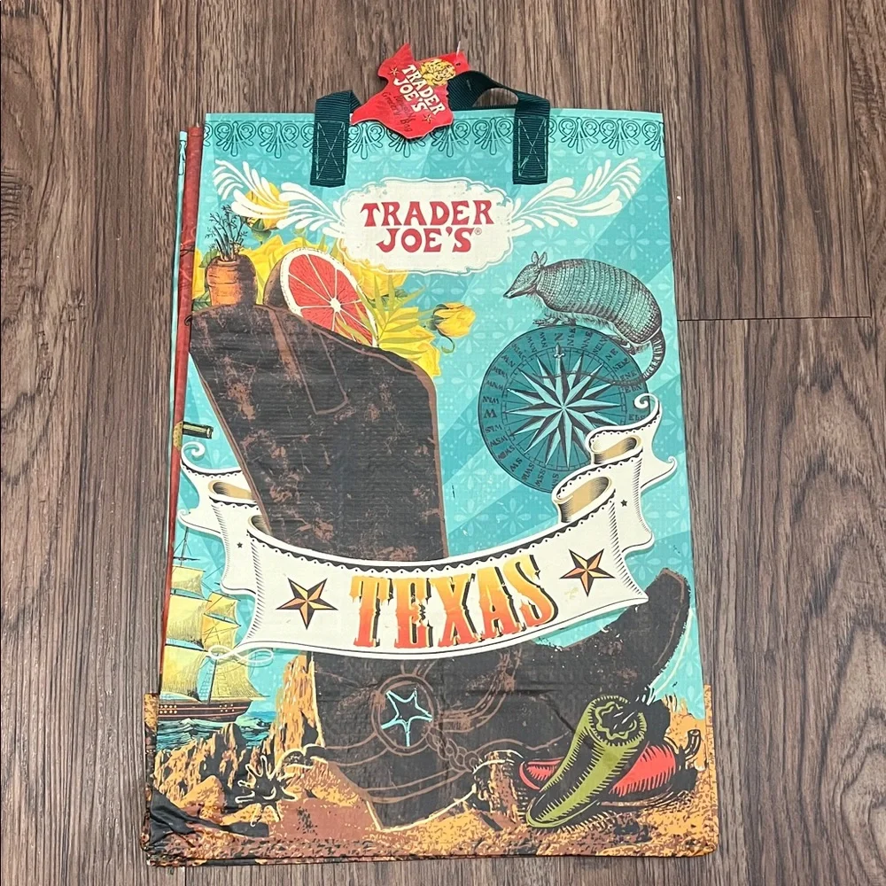 Trader Joe's TEXAS Mystery Bag Reusable Tote Bag